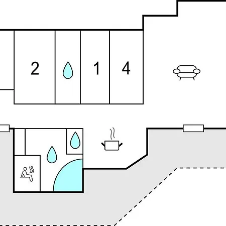Gorgeous Home In Nexo With Wifi Дом отдыха *